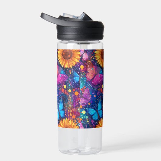 Whimsical Butterfly Dream Trinkflasche (Rechts)