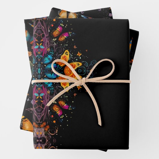 Whimsical Butterfly Garden Geschenkpapier Set (Beispiel)