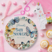 Whimsical Butterfly Garden Mairytale Pappteller (Party)