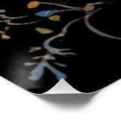 Whimsical Butterfly Garden Poster (Ecke)