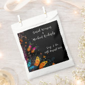 Whimsical Butterfly Garden Wedding Geschenktütchen (Ausgeschnitten)