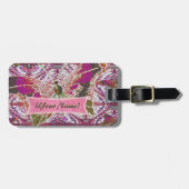 Whimsical Butterfly Gepäckanhänger (Vorderseite horizontal)