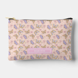 Whimsical Butterfly Girl Personalisiert Cosmetic B Zubehörtasche