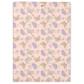 Whimsical Butterfly Girl Personalisiert Klemmbrett (Rückseite)