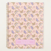 Whimsical Butterfly Girl Personalisiert Planer (Vorderseite)
