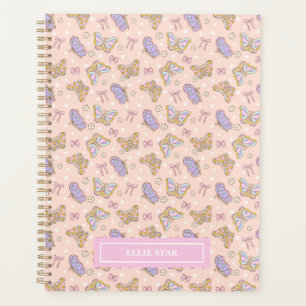 Whimsical Butterfly Girl Personalisiert Planer
