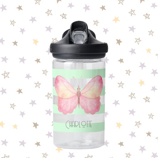 Whimsical Butterfly Persönliche Wasserflasche Trinkflasche