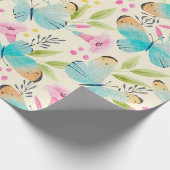 Whimsical Butterfly Planner Notebook Geschenkpapier (Ecke)