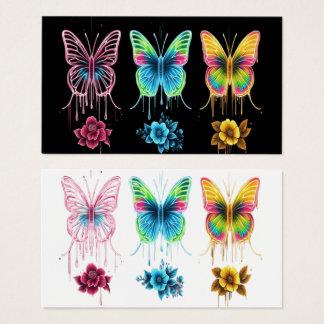 Whimsical Butterfly Symphony: Lebhafte Farben