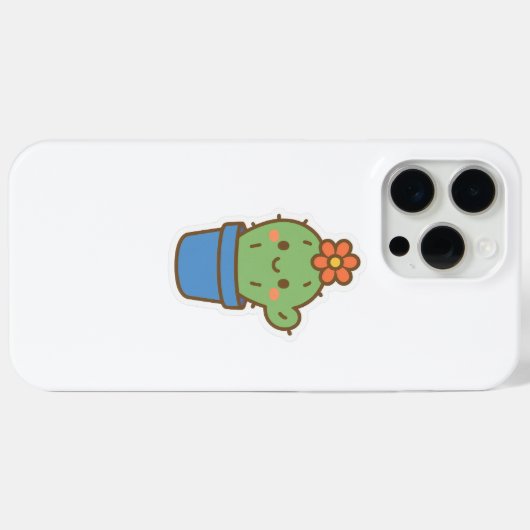 Whimsical Cactus Case-Mate iPhone Hülle (Rückseite (Horizontal))
