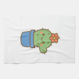 Whimsical Cactus Geschirrtuch