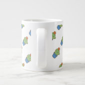 Whimsical Cactus Jumbo-Tasse (Rückseite)