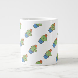 Whimsical Cactus Jumbo-Tasse