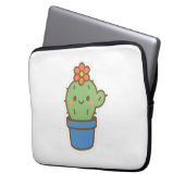 Whimsical Cactus Laptopschutzhülle (Vorderseite Links)