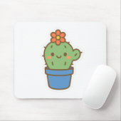 Whimsical Cactus Mousepad (Mit Mouse)