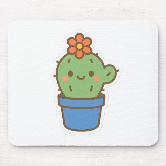 Whimsical Cactus Mousepad (Vorne)