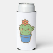 Whimsical Cactus Selters Dosenkühler (Seltzer Rückseite)