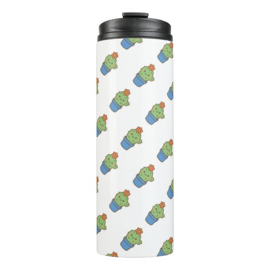 Whimsical Cactus Thermosbecher (Vorderseite)