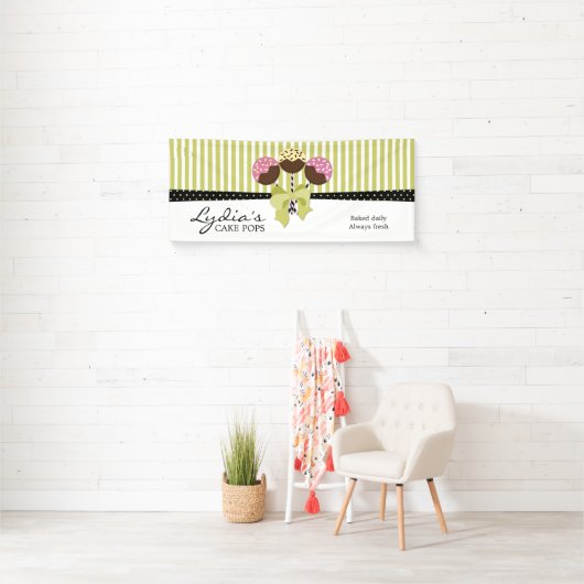 Whimsical Cake Pops Business Banner (Insitu)