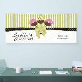 Whimsical Cake Pops Business Banner (Messe)