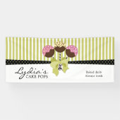 Whimsical Cake Pops Business Banner (Horizontal)
