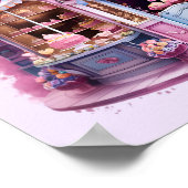 Whimsical Cake Shop meine kleinen Princess Cakes Poster (Ecke)