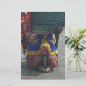 Whimsical Camel Art Print/Graphic Briefpapier (Stehend Vorderseite)