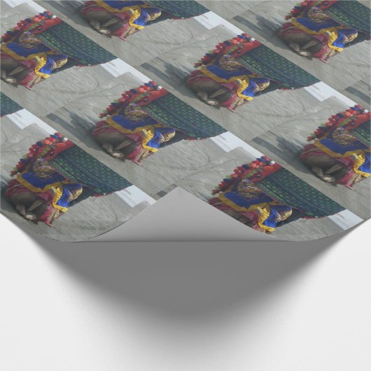 Whimsical Camel Art Print/Graphic Geschenkpapier (Ecke)