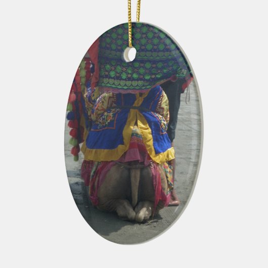 Whimsical Camel Art Print/Graphic Keramik Ornament (Links)