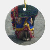 Whimsical Camel Art Print/Graphic Keramikornament (Vorne)