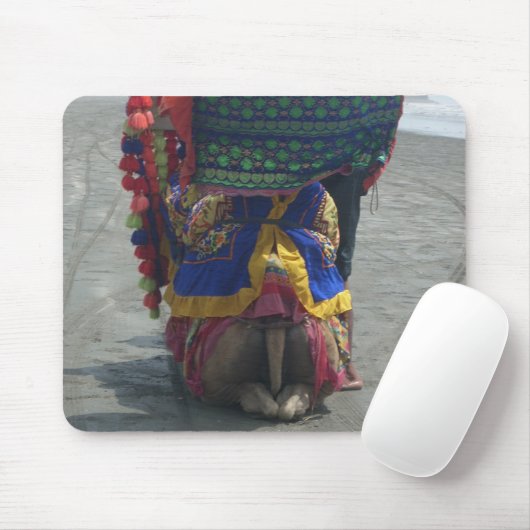 Whimsical Camel Art Print/Graphic Mousepad (Mit Mouse)