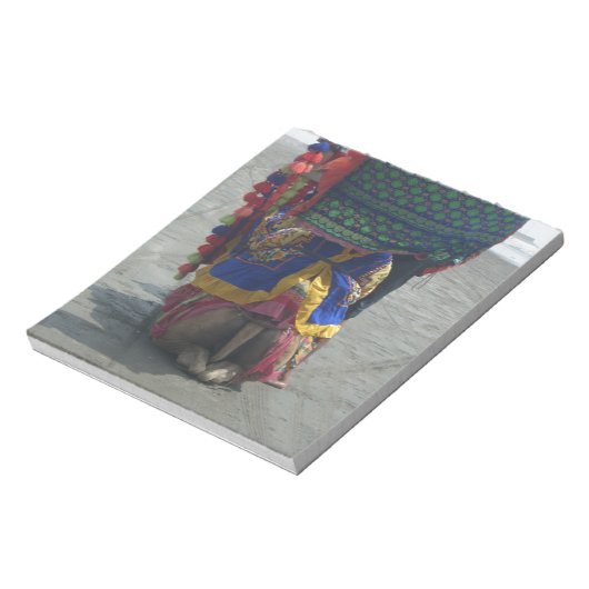 Whimsical Camel Art Print/Graphic Notizblock (Rotiert)