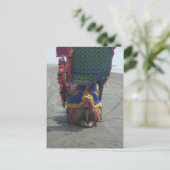 Whimsical Camel Art Print/Graphic Postkarte (Stehend Vorderseite)