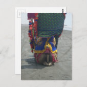 Whimsical Camel Art Print/Graphic Postkarte (Vorne/Hinten)