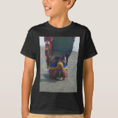 Whimsical Camel Art Print/Graphic T-Shirt (Vorderseite)