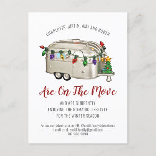 Whimsical Camper Ankündigung über die Saison