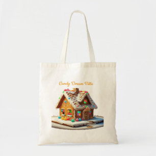 Whimsical Candy Traumvilla Festliches Lebkuchenh Tragetasche