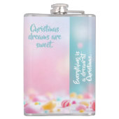 Whimsical Candy Tree Flachmann (Rückseite)