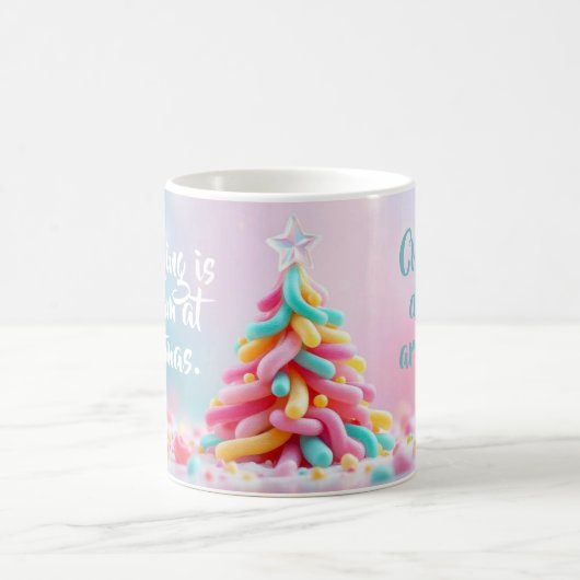 Whimsical Candy Tree Kaffeetasse (Mittel)