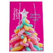 Whimsical Candy Tree Mittlere Geschenktüte (Rückseite)