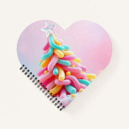 Whimsical Candy Tree Notizblock
