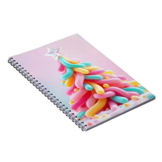 Whimsical Candy Tree Notizblock (Rechte Seite)