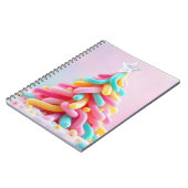 Whimsical Candy Tree Notizblock (Linke Seite)