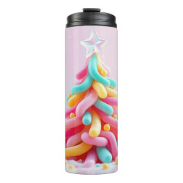 Whimsical Candy Tree Thermosbecher