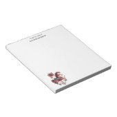 Whimsical Carousel Horse Image Notizblock (angewinkelt)