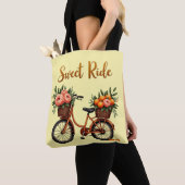 Whimsical Cartoon Bicycle Tote Bag Tasche (Von Nahem)
