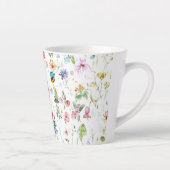 Whimsical Cat and Bee Latte Tasse (Rechts)