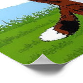 Whimsical Cat Family Poster - druckbare Wall Art (Ecke)