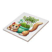 Whimsical Cat Fliese (Seite)