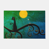 Whimsical Cat Illustration Fußmatte (Vorderseite)